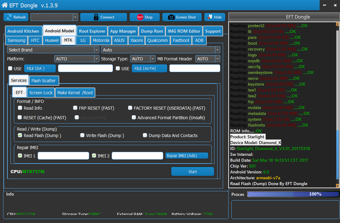 proglak )  EFT Dongle Success Reports )