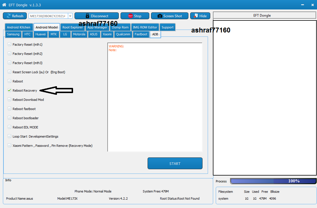 EFT Dongle Success Reports by ashraf77160