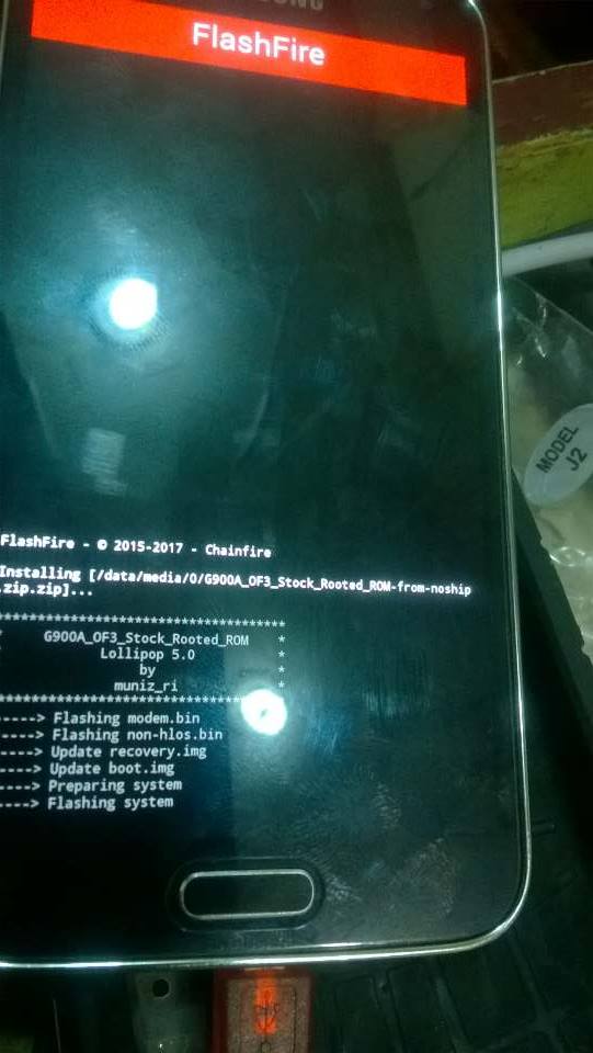 root G900A DONE