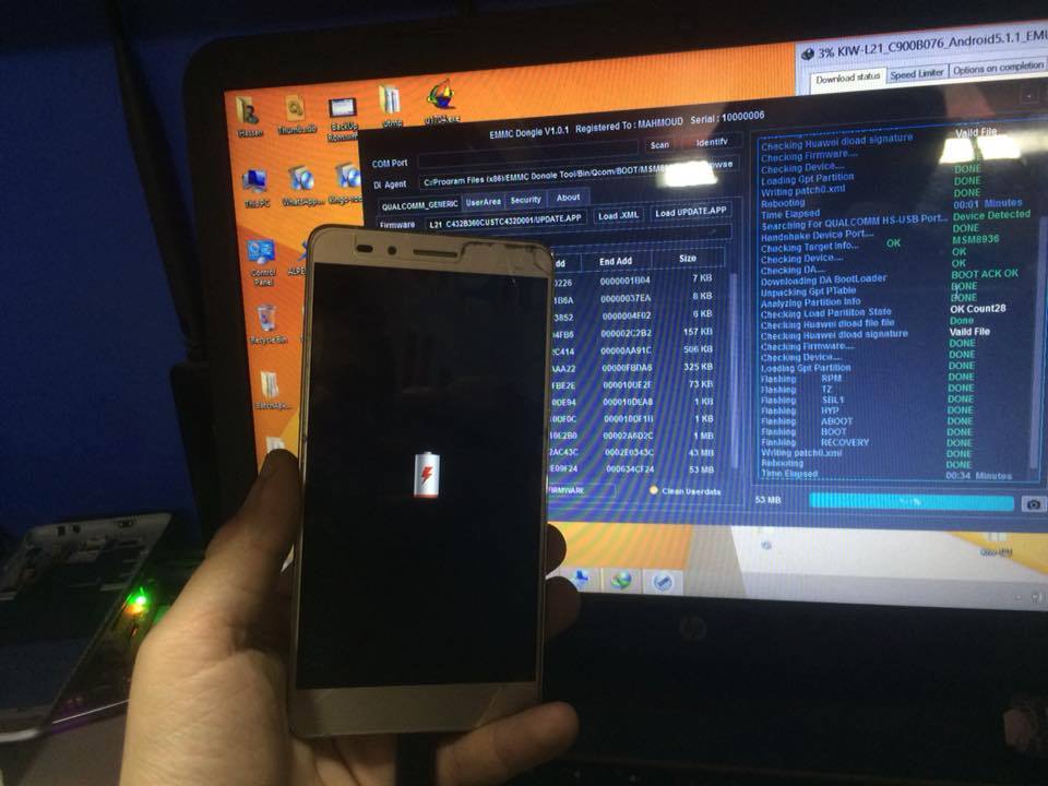 ����� ����� KIW-L22 ��� ���� 9008 edl