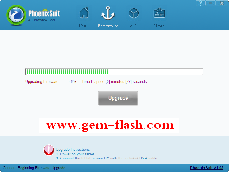 PhoenixSuit A31 Updating Software برنامج تفليش جديد للتاب الصينى PhoenixSuit A31 Updating Software برنامج تفليش جديد للتاب الصينى