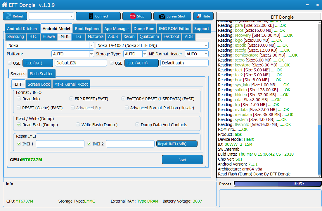 proglak )  EFT Dongle Success Reports )