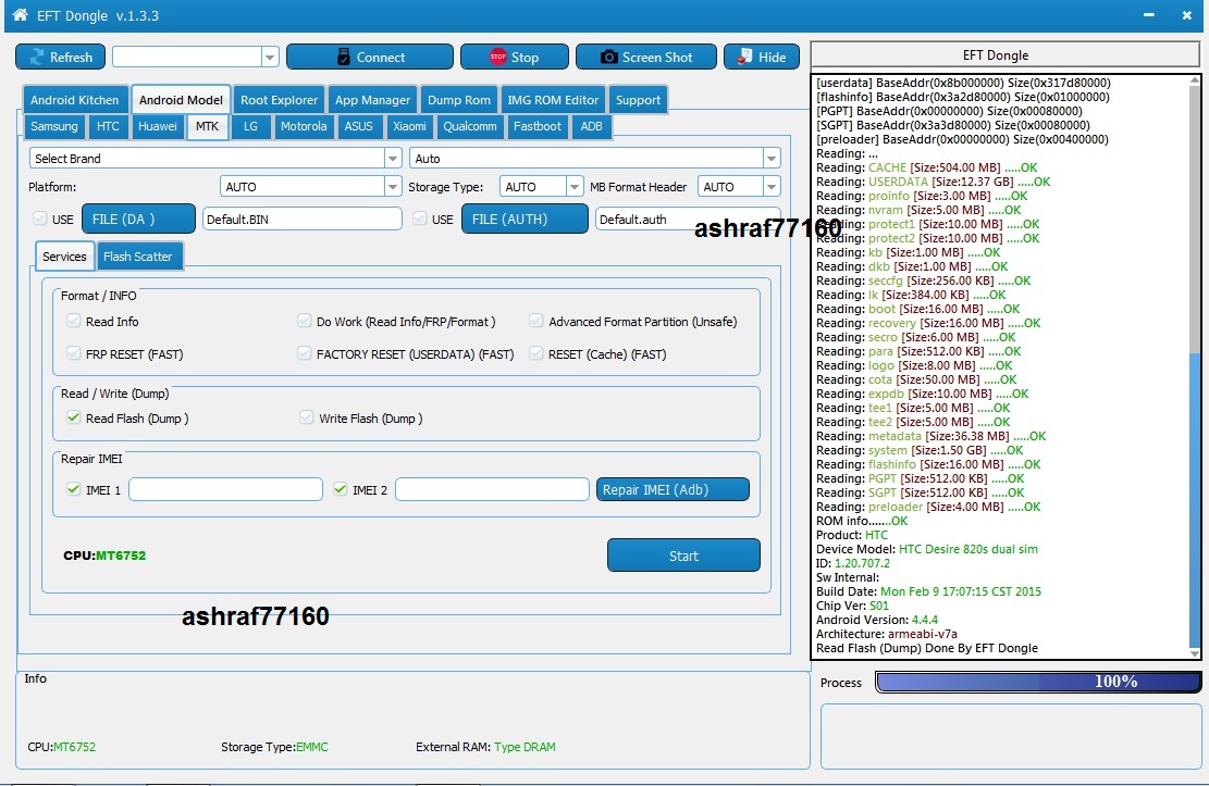 EFT Dongle Success Reports by ashraf77160
