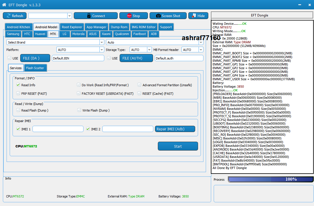 EFT Dongle Success Reports by ashraf77160