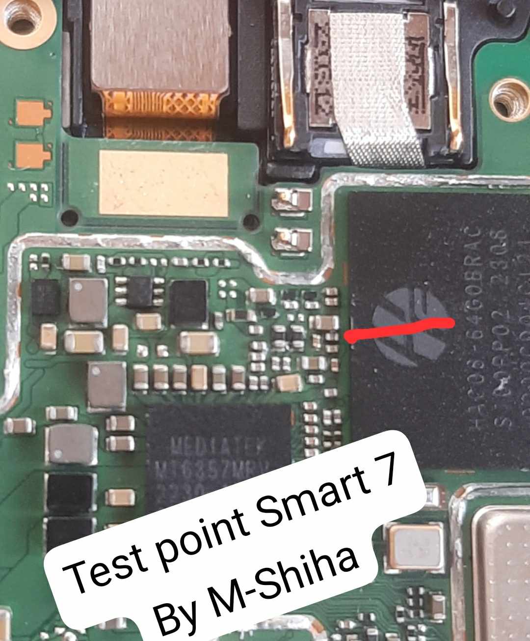 Infinx smart 5 X6515 test point