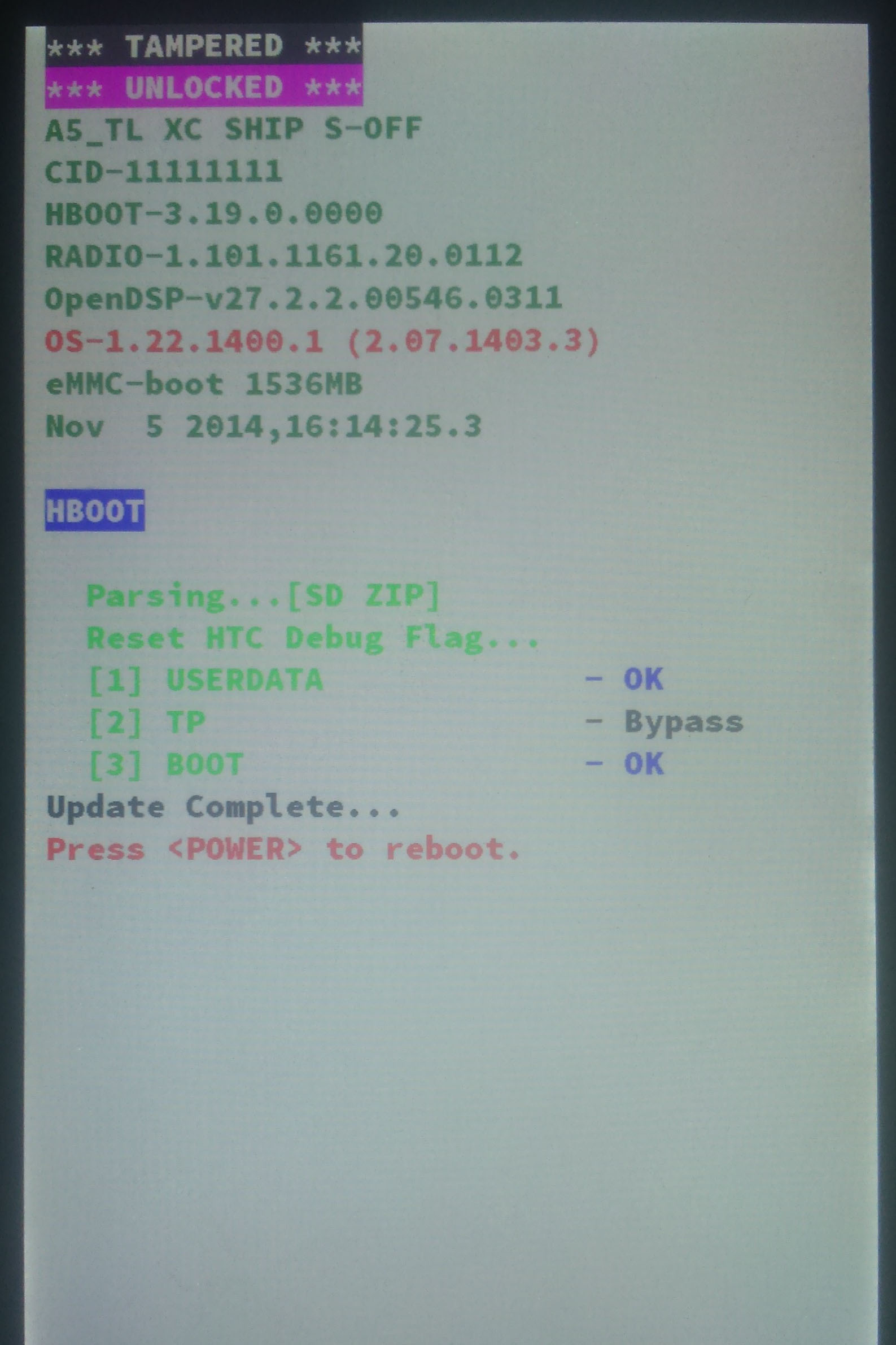����� ����� ������ HTC D816t ��� XTC 2 CIP