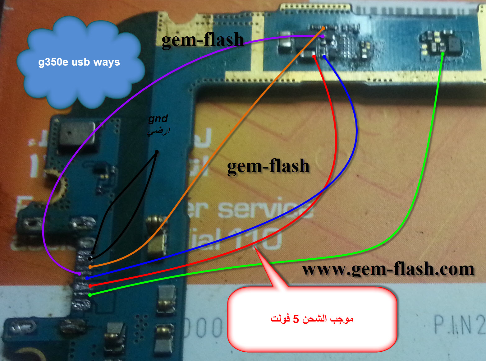 ���� ������ USB ����� SM-350E