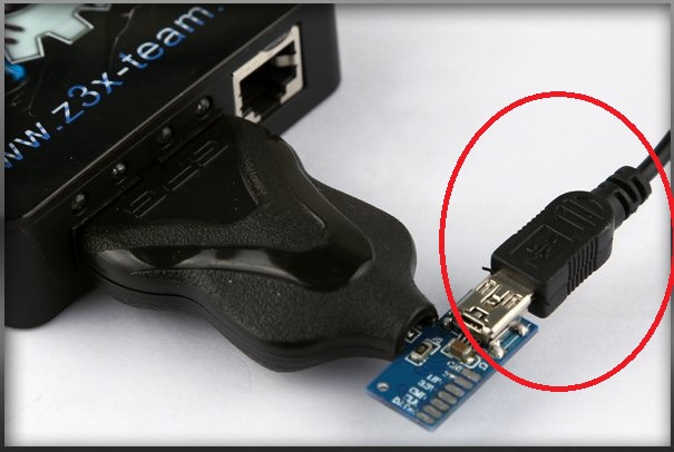 ������ �� z3x jtag