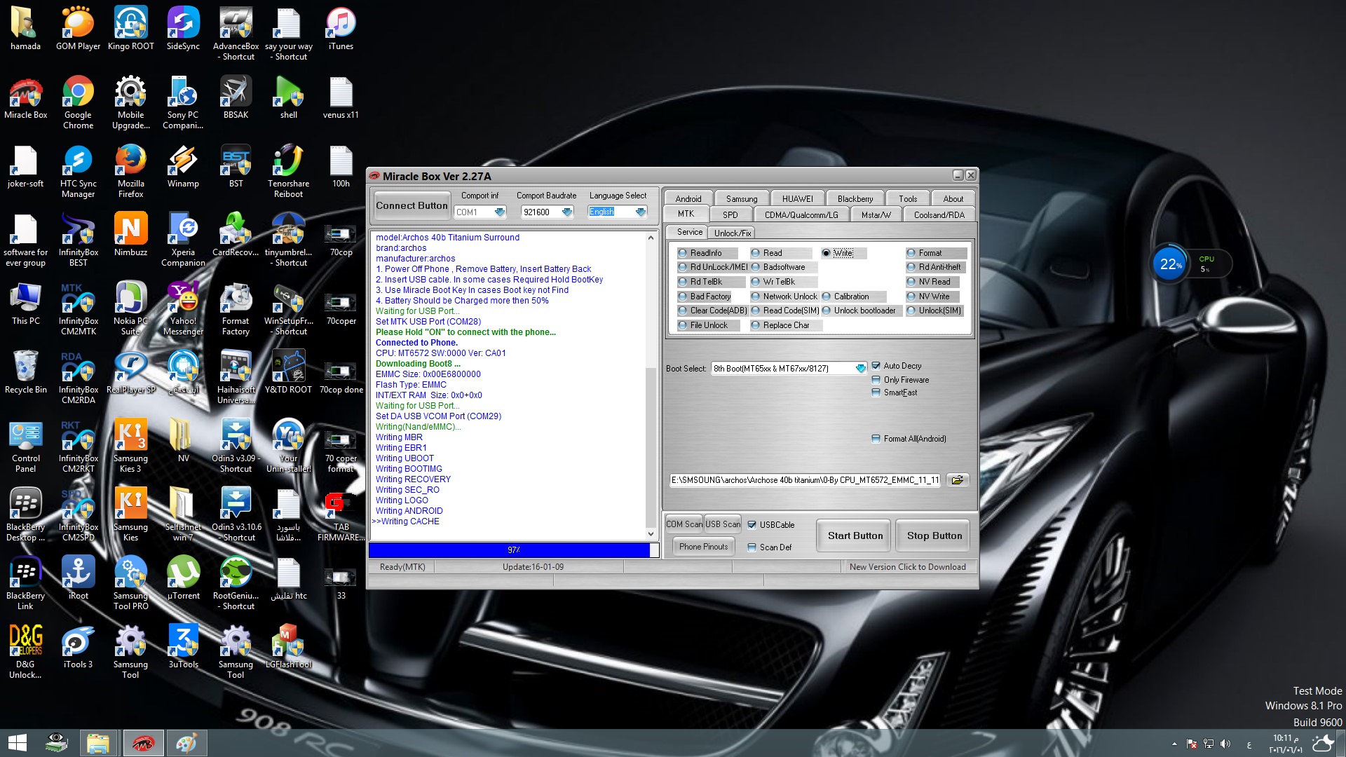 ����� Archose 40b titanium