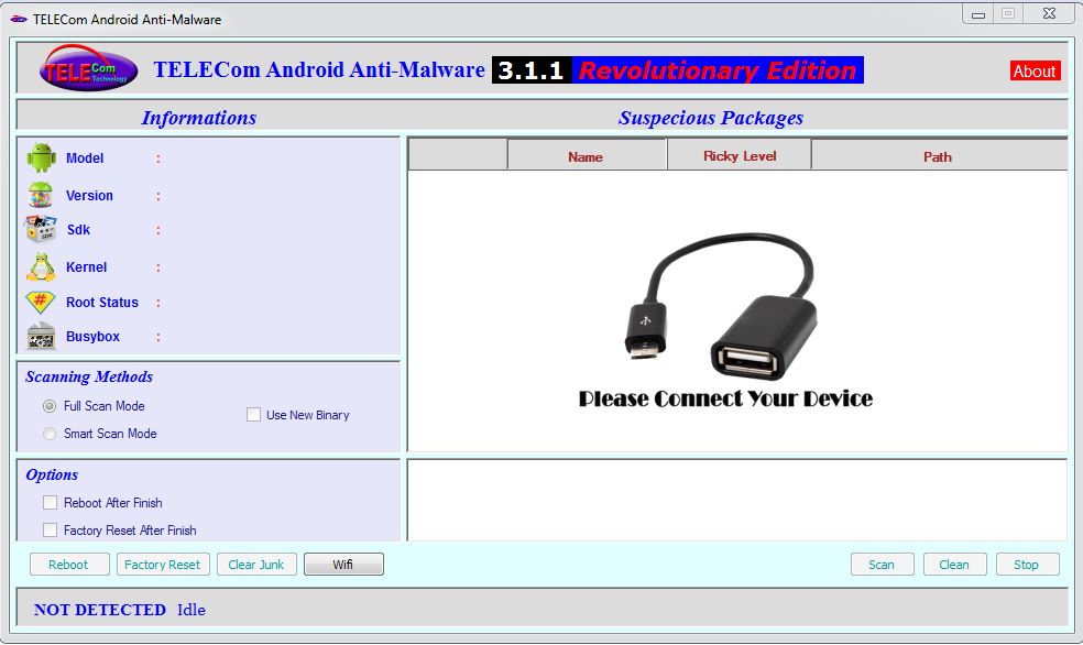 ���� ����� ������ �������� ��������� TELECom Android Anit-Malware