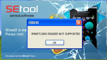  smartcard reader not supported