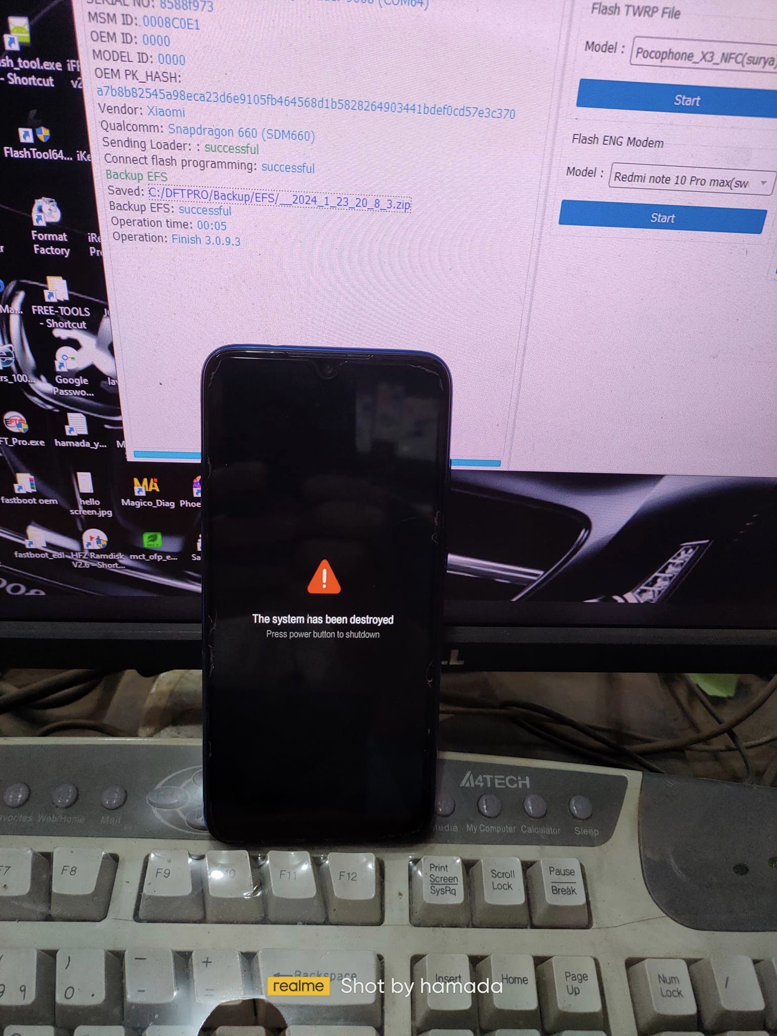 redmi note 7 lavender fix the system has been destroyed