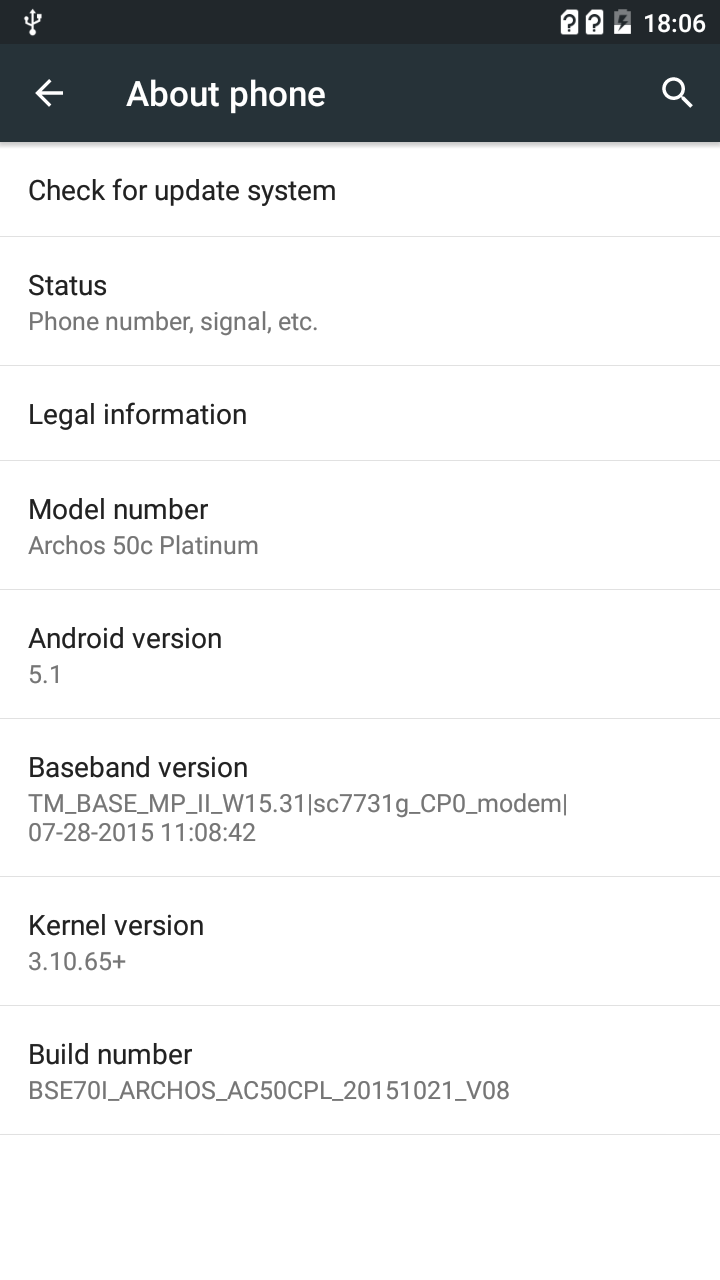 ����� ��� ����� ����� Archos 50C Platinum �� ����� ���� 100% ..