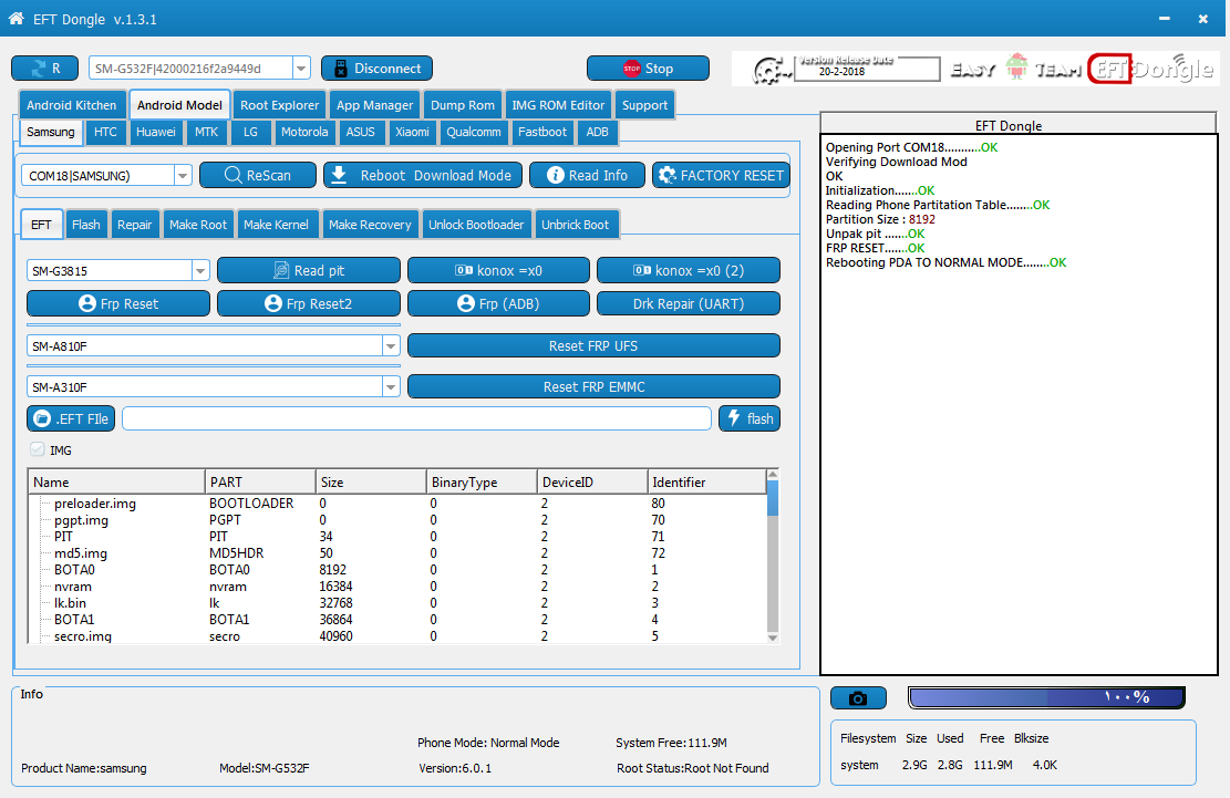 EFT Dongle Success Reports ...MarwanMobile