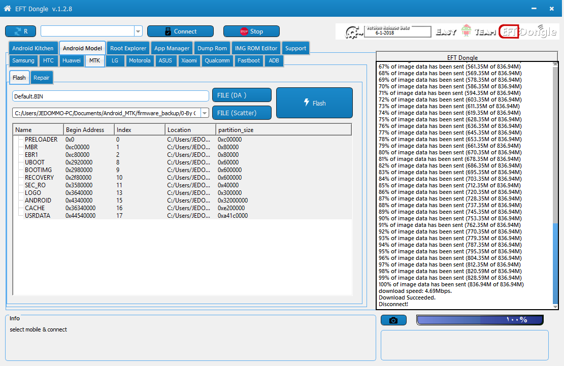 EFT Dongle Success Reports (mamdouh)