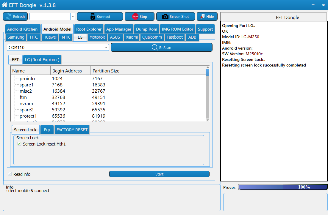 proglak )  EFT Dongle Success Reports )