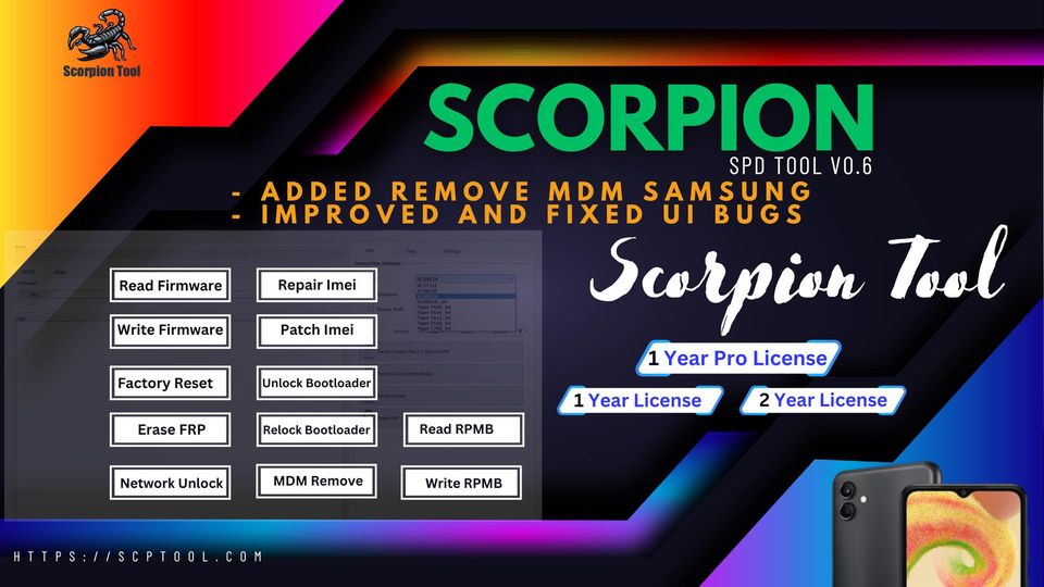 Scorpion Spd Tool V0.6 released