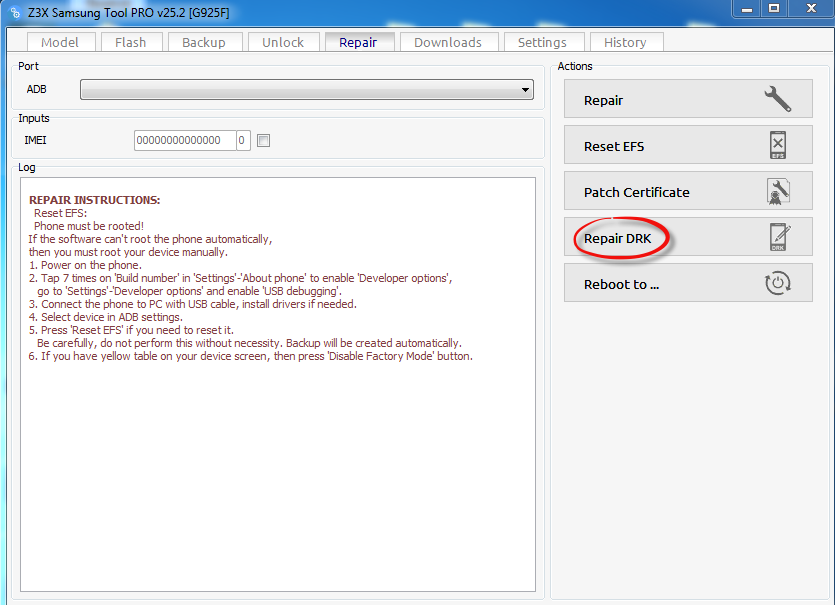 Samsung Tool Pro 25.2. Just look inside. DRK, screenlock, DMVT