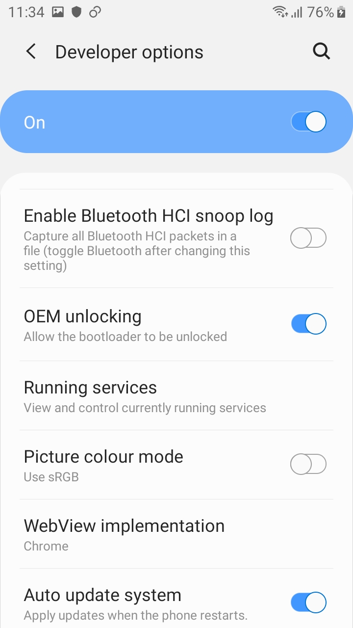 ���� ���� ����� Samsung J701F U8-S8