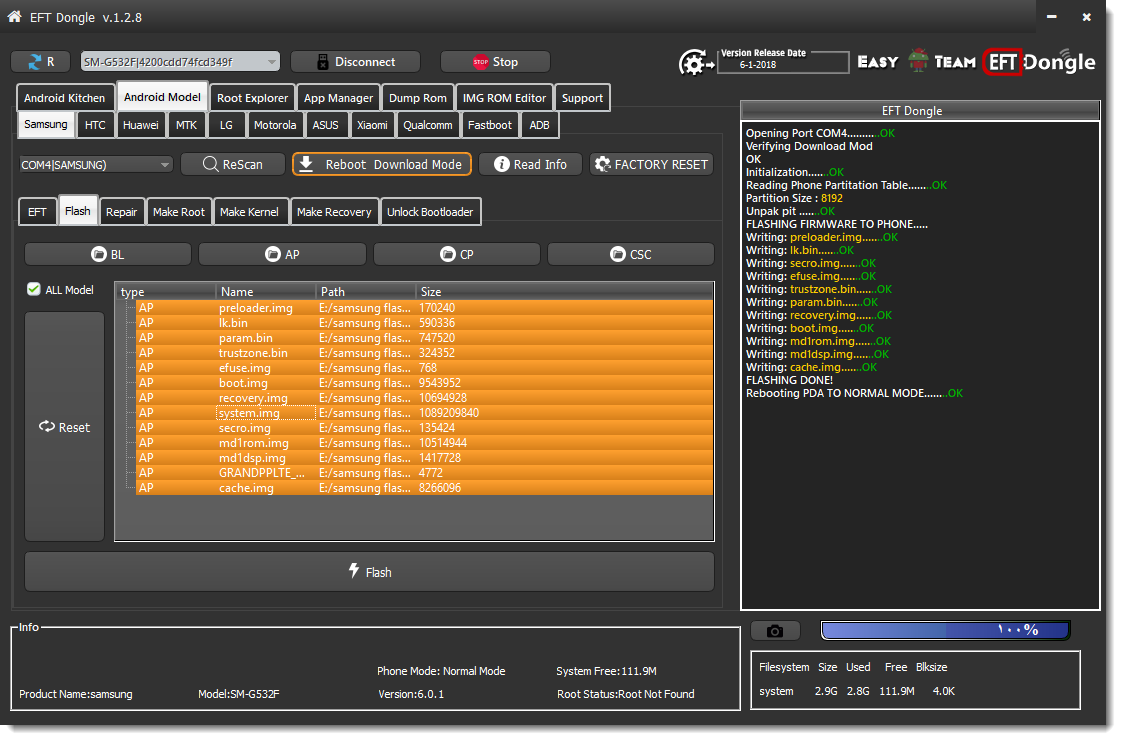 �����  ���� SAMSUNG SM-G532F
