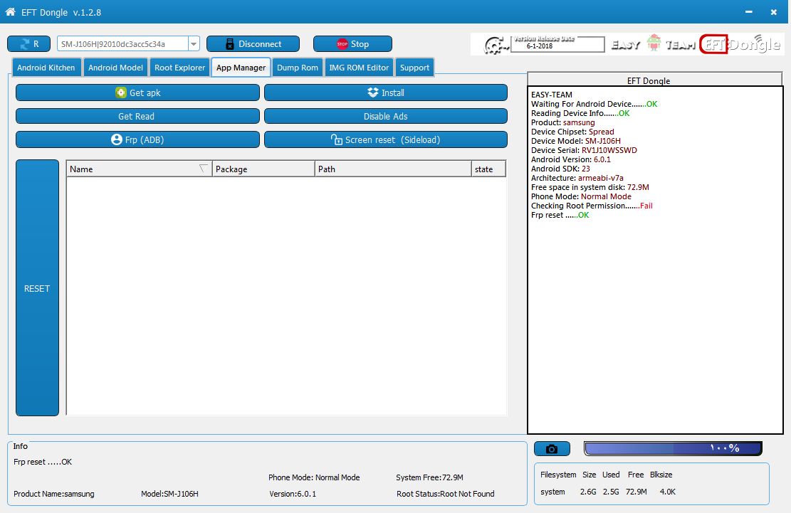 bnan issa EFT Dongle Success Reports