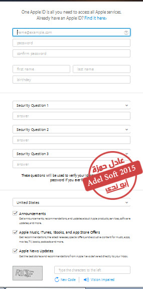 اسهل الطرق لعمل حساب ابل مجانى خطوتين فقط ويكون لديك حساب مجاني اسهل الطرق لعمل حساب ابل مجانى خطوتين فقط ويكون لديك حساب مجاني