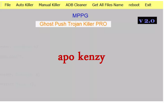 ���� ����� �� Ghost-Push-Killer-PRO-V2.0