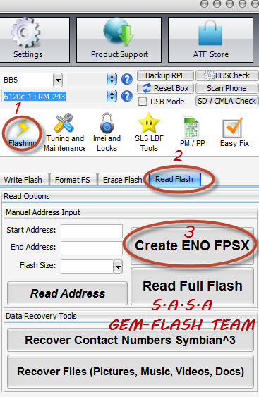 ��� ����� Create ENO �� ������� ������ ������ 9.70