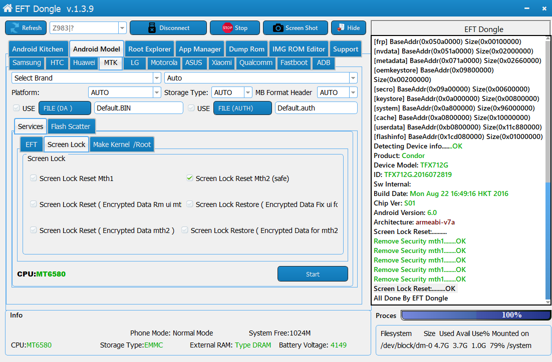 proglak )  EFT Dongle Success Reports )
