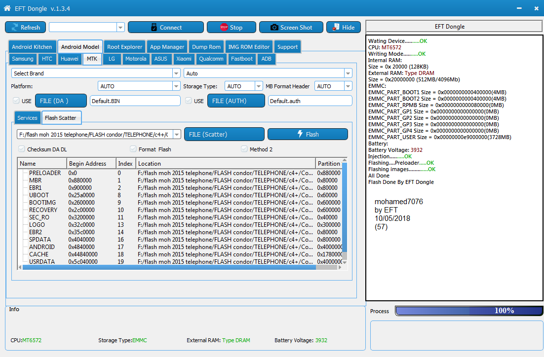 (EFT Dongle Success Reports (mohamed7076