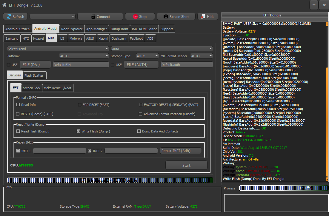 EFT Dongle Success Reports (calmsystem)
