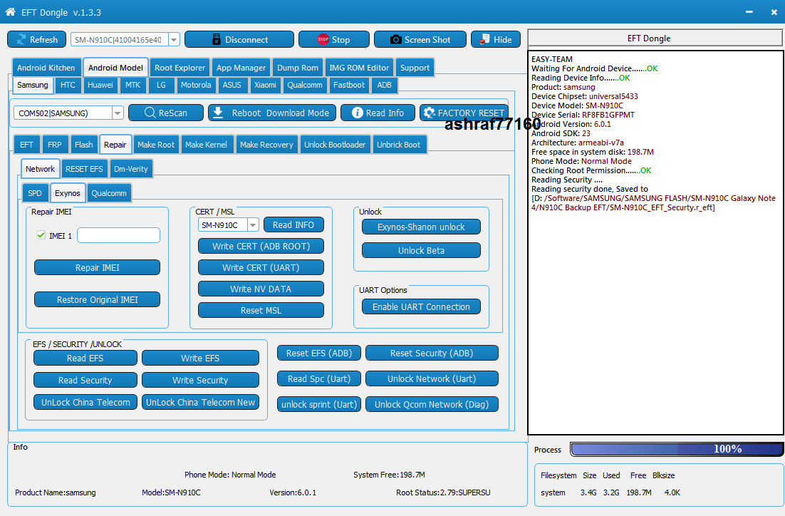 EFT Dongle Success Reports by ashraf77160