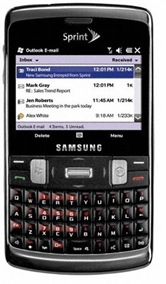 Samsung Intrepid SPH-i350 Windows Phone Information Center (Sprint)