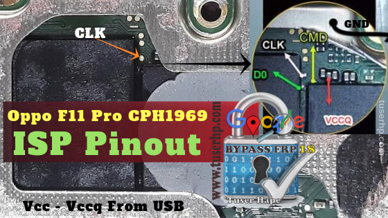 Oppo F11 Pro CPH1969 Remove password and FRP