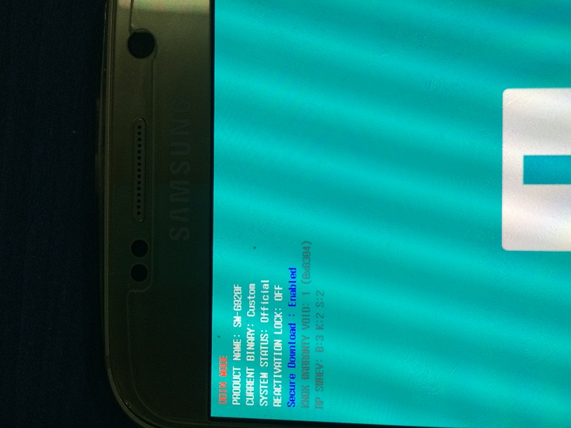 ارجو المساعدة في سامسزنغ S6 G920F ارجو المساعدة في سامسزنغ S6 G920F