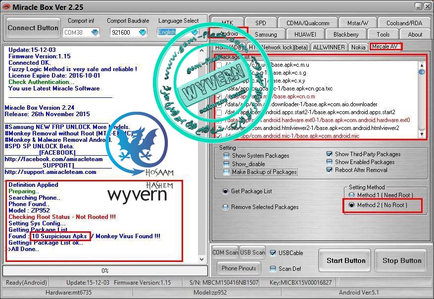 MIRACLE 2.25 MTK | FRP | Virus Cleaner | Reactivation | EE | SHOCKI MIRACLE 2.25 MTK | FRP | Virus Cleaner | Reactivation | EE | SHOCKI
