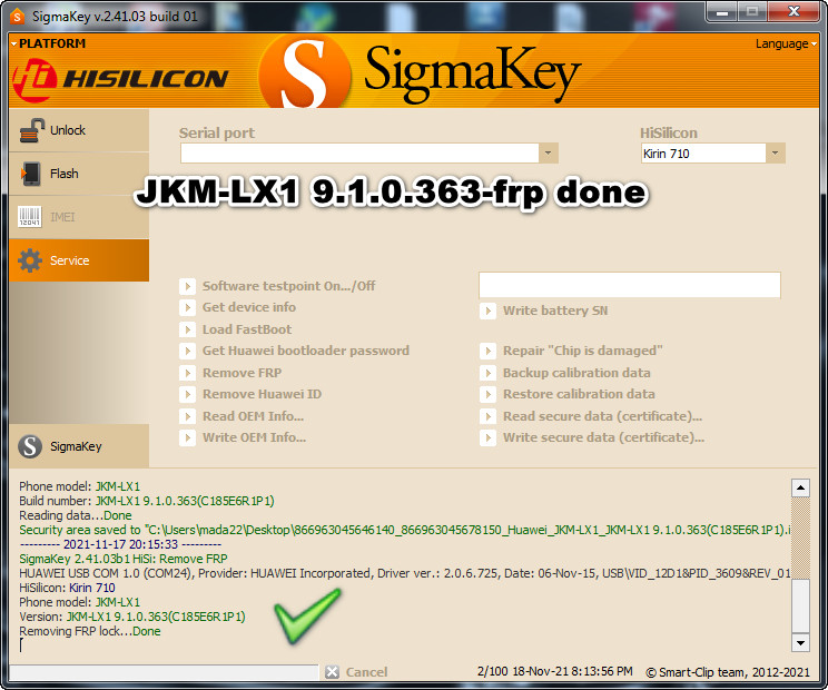 JKM-LX1 9.1.0.363-frp done
