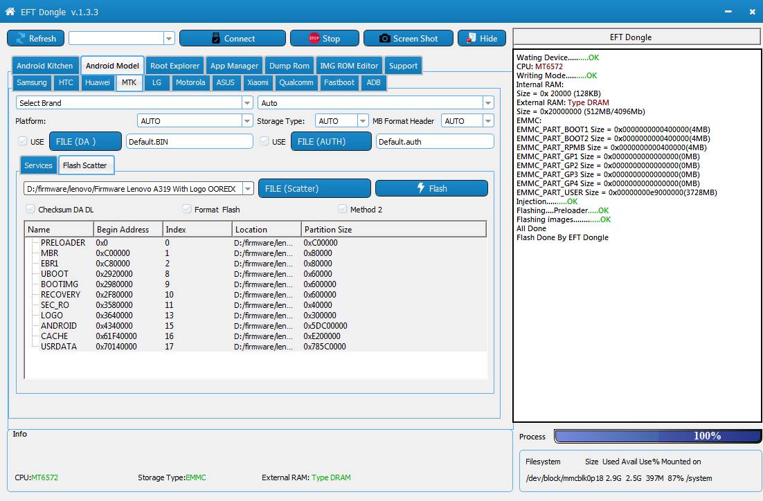 EFT Dongle Success Report redorkurd