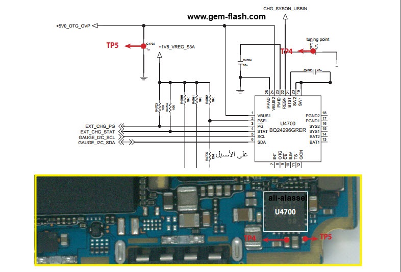 LG G3 battery connecter ways