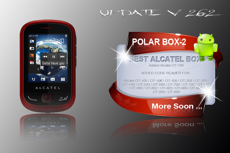 Polar box 2 : V2.62 big update Ready [htc - blackberry - alcatels]