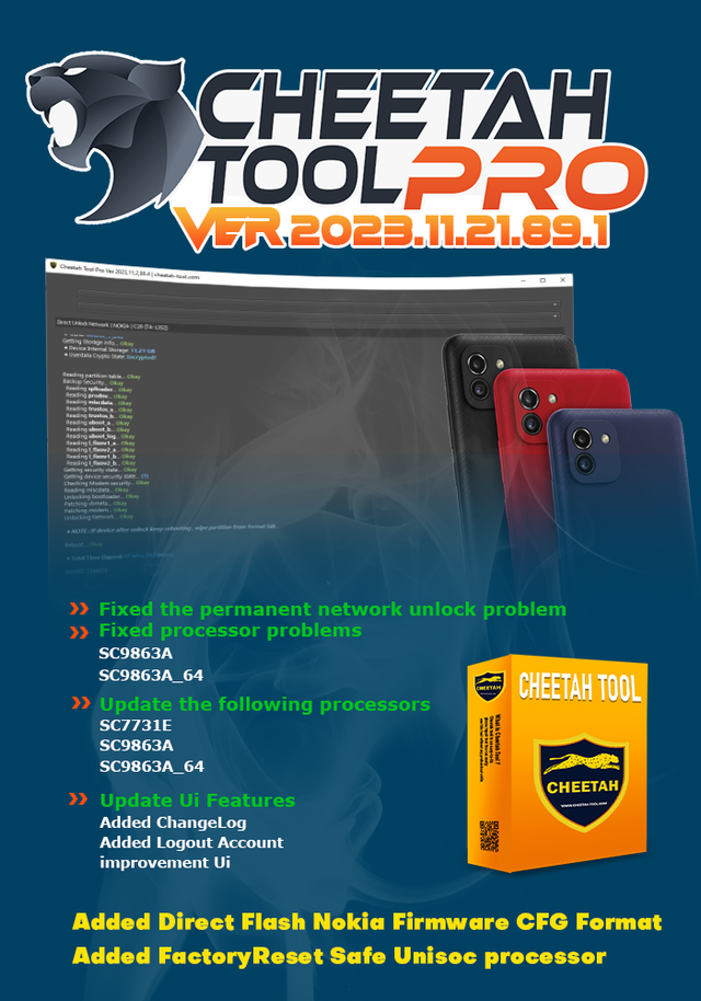 Cheetah Pro Tool V2023,11,21,89.1 Update Ui Features and Unisoc cpu Cheetah Pro Tool V2023,11,21,89.1 Update Ui Features and Unisoc cpu