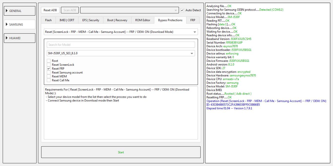 frp j530 u5  8.1.0