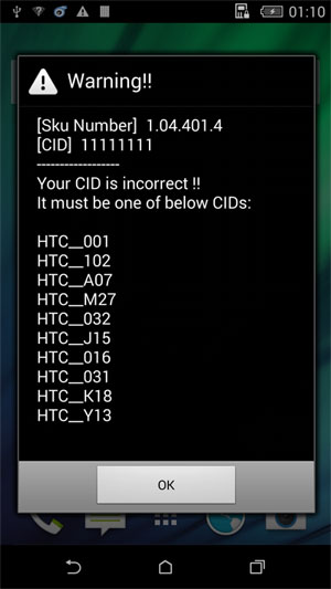    CID     HTC 626G-626PH