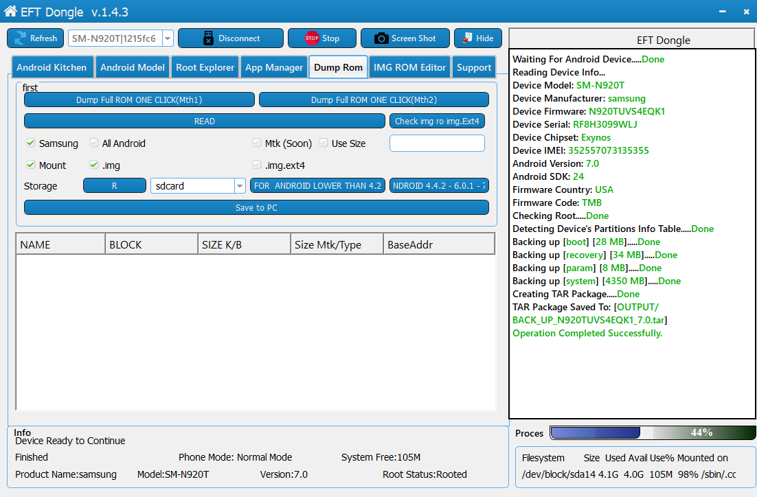 proglak )  EFT Dongle Success Reports )