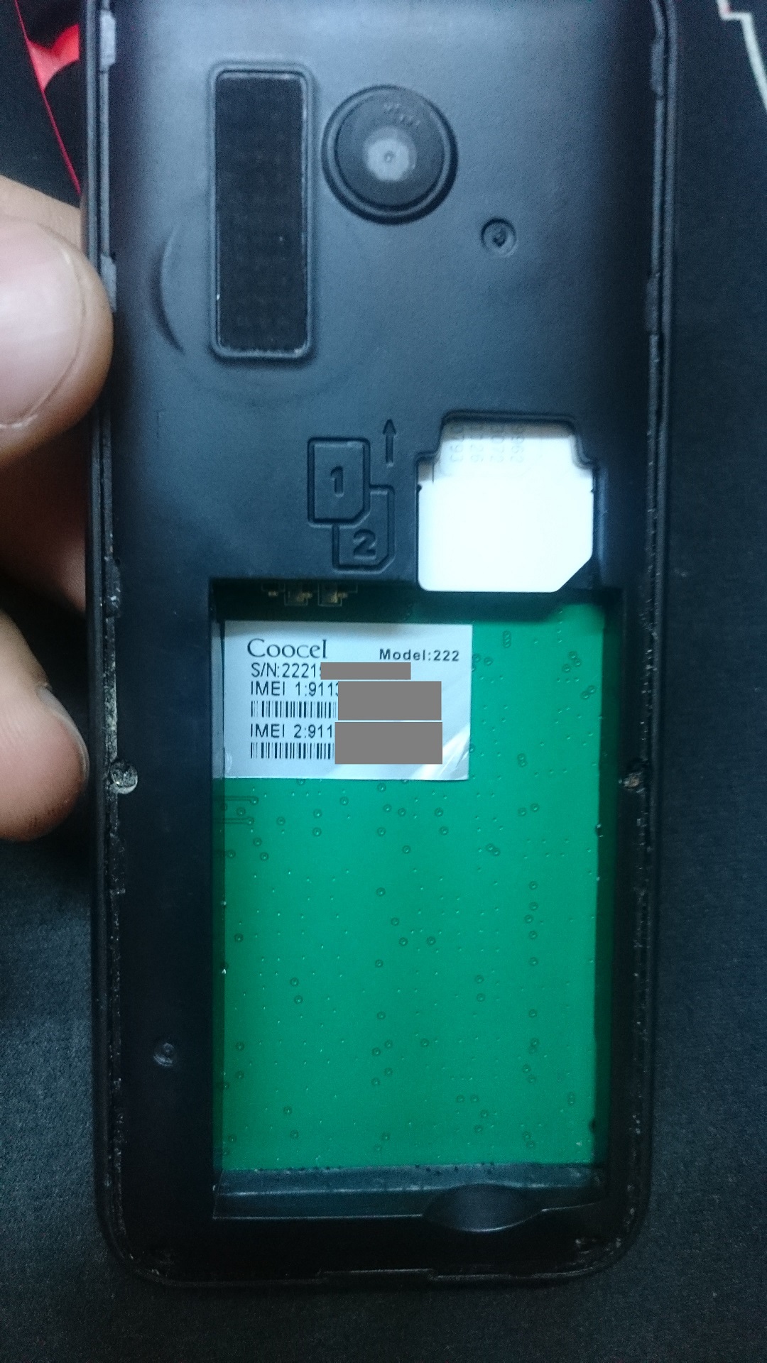 ����� ���� Coocel 222 ������ SPD 6531 ���� ������� 215