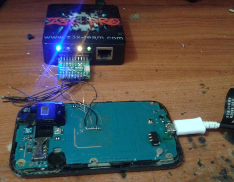 repair boot and flash dump for GT-S7500T by easy jtag done