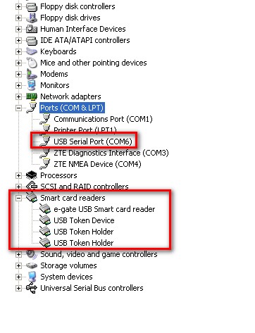  smartcard reader not supported