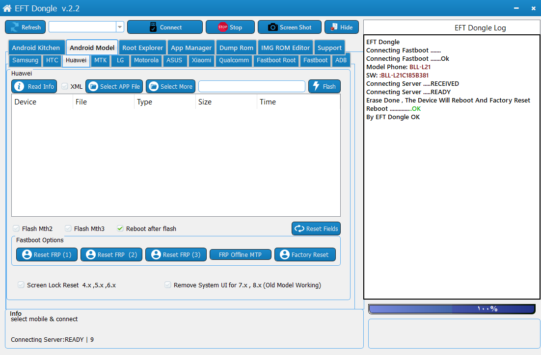 ازالة قفل ال frp لهاتف HUAWEI GR5 2017 الصفحة 1