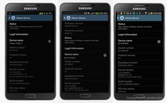 ������ Galaxy Note 3  n900a