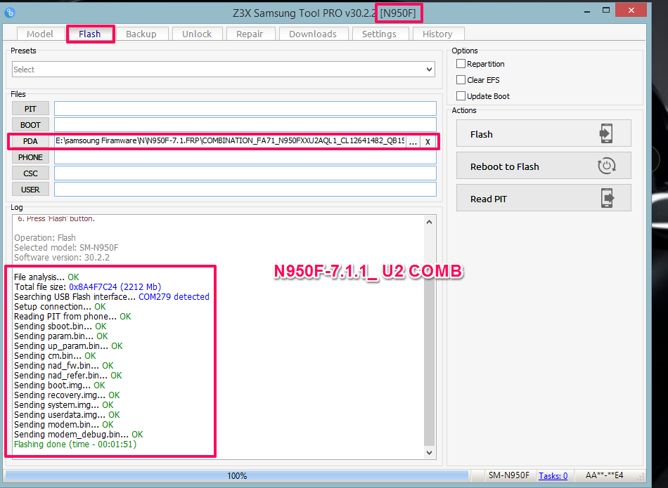 حذف جوجل أكونت N950F.7.1.1_U2_FRP DONE حذف جوجل أكونت N950F.7.1.1_U2_FRP DONE